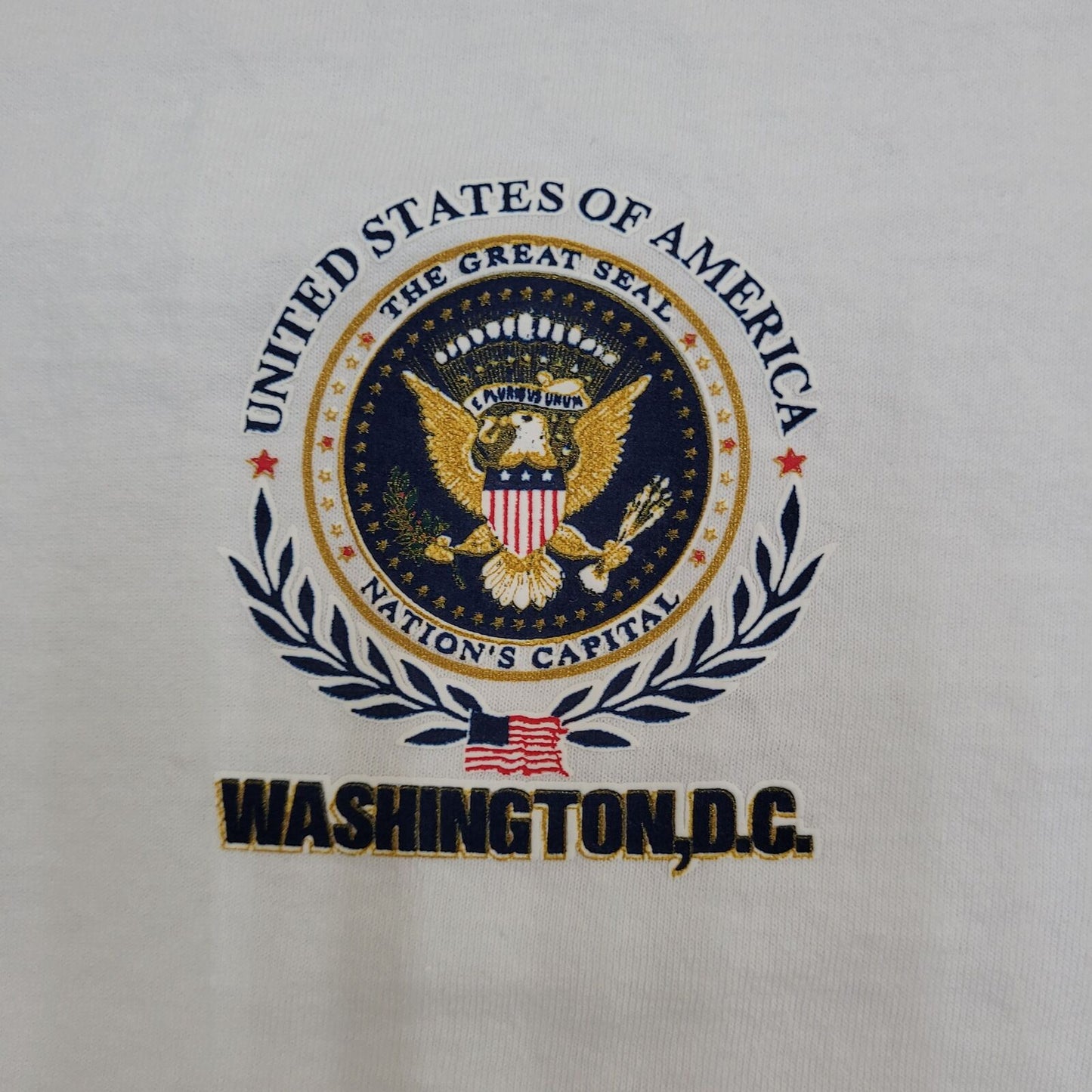 Vintage Washington DC Shirt XL 24x27 White