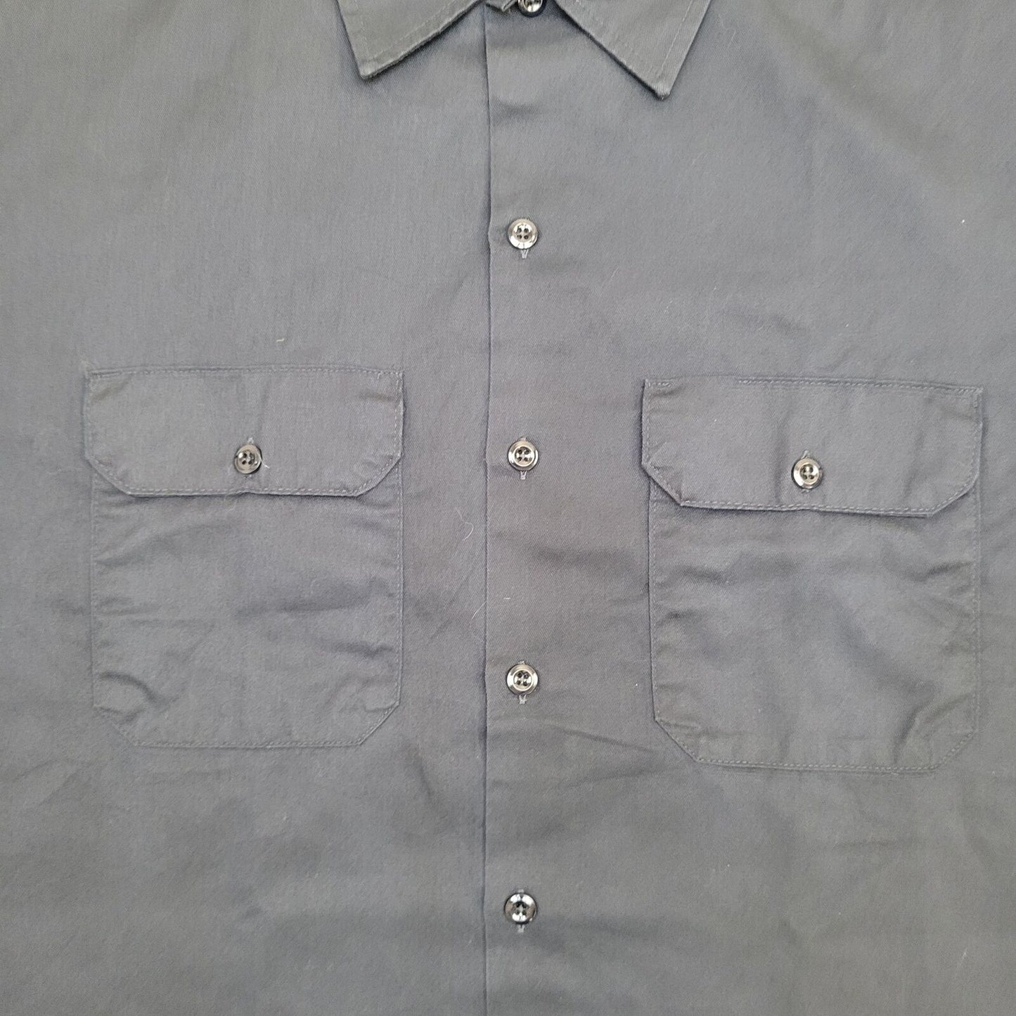 DICKIES Casual Button Shirt XL 26x32 Blue