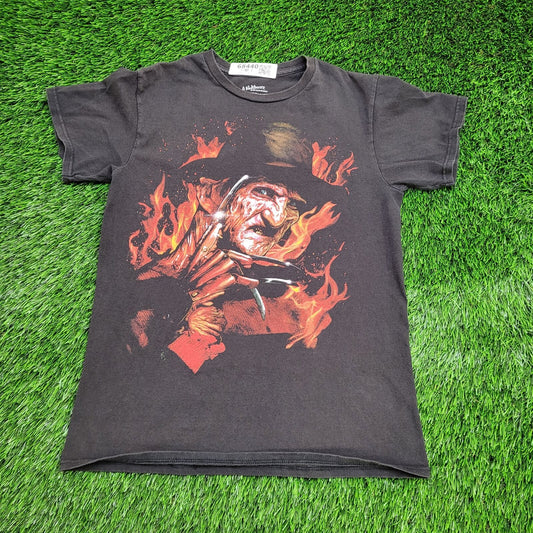 Freddy-Krueger Horror Shirt Small 17x24 Black