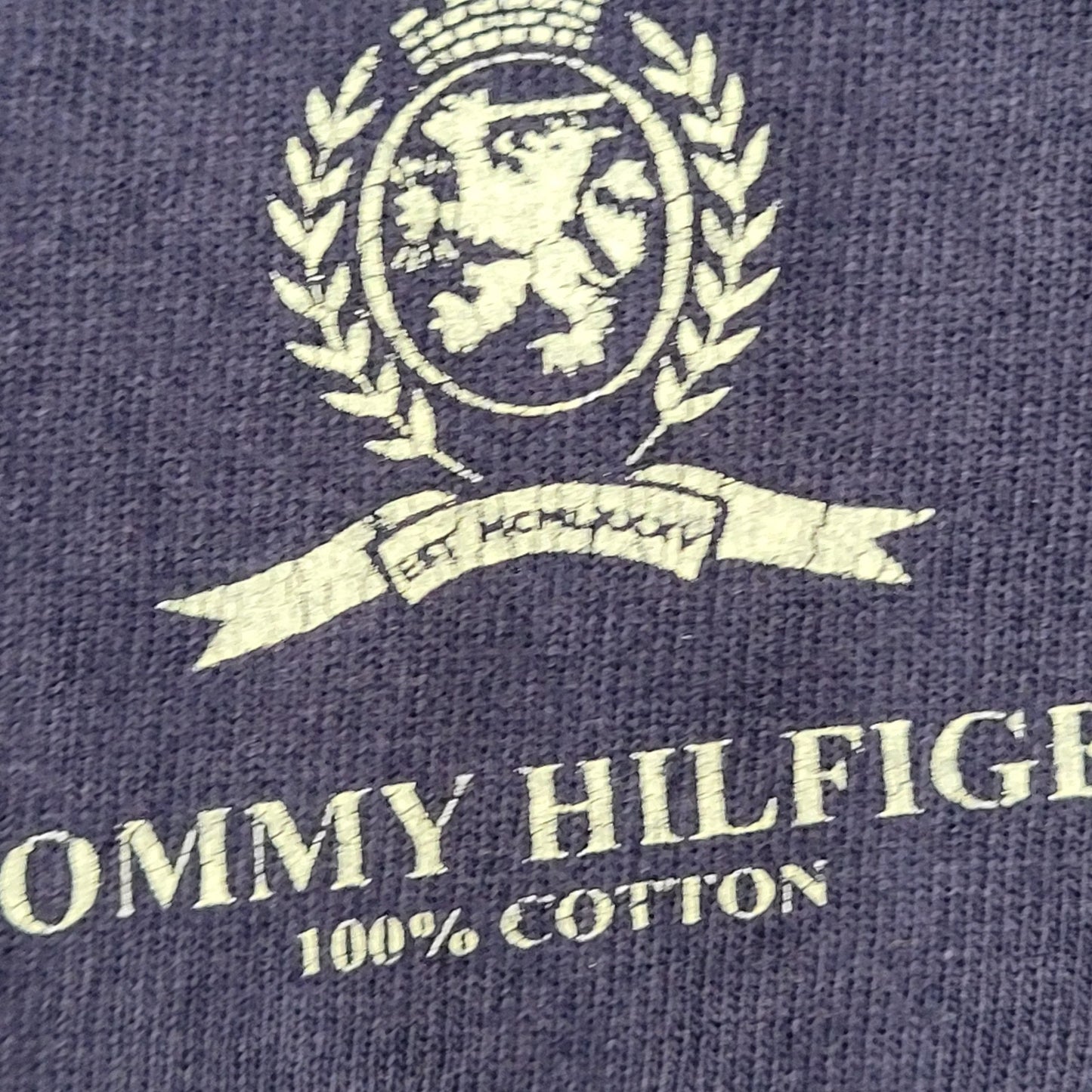 Vintage Tommy-Hilfiger Shirt XL 25x30 Sun-Faded USA