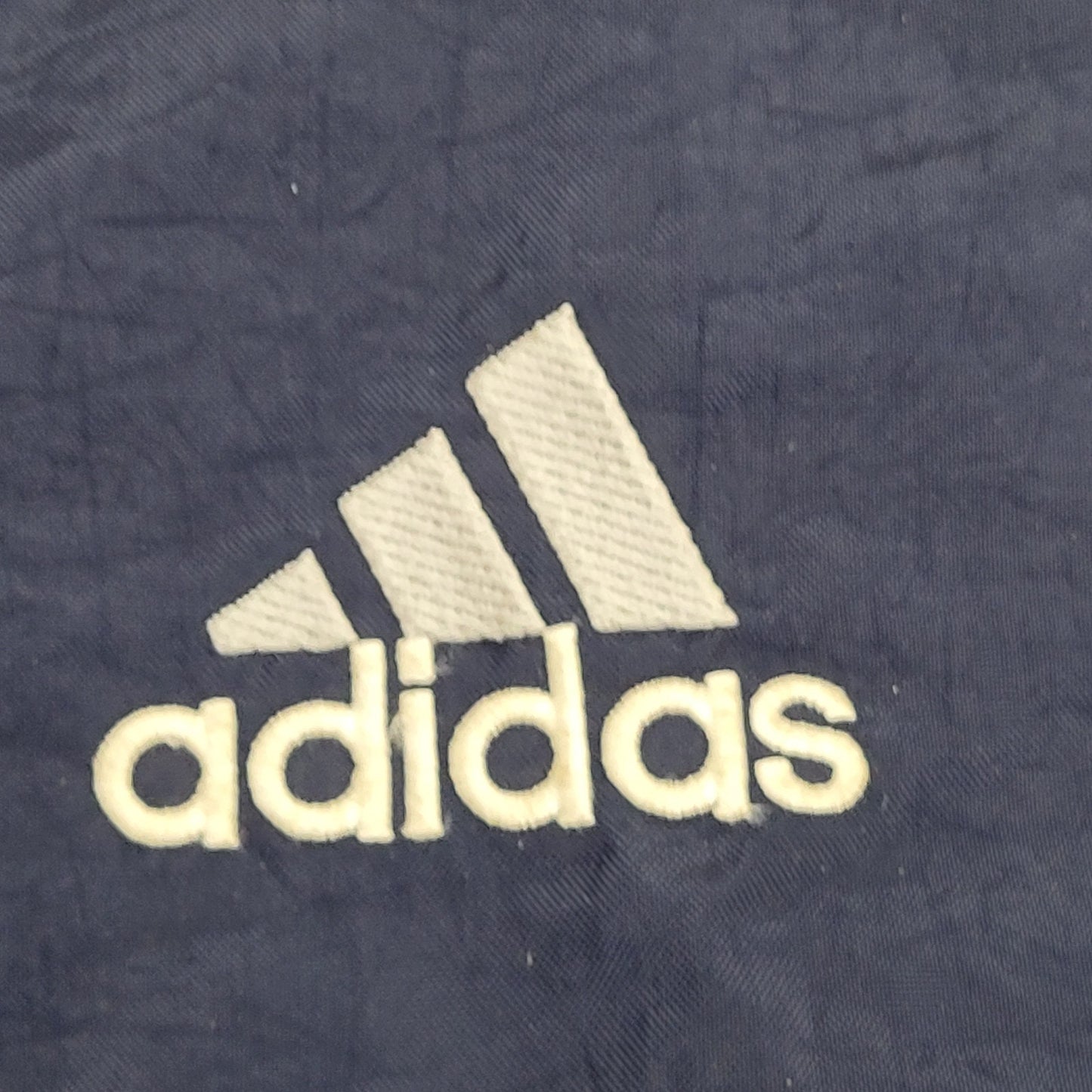 Adidas 1/2-Zip Windbreaker Jacket L/XL 24x29 Blue