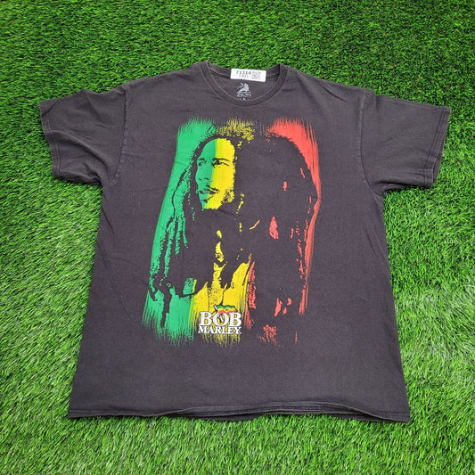 Bob-Marley Shirt XL 22x28 Jamaican Reggae