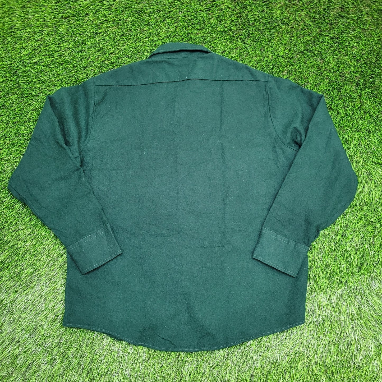 Vintage Sportswear Baggy Shirt Womens Large 24x28 Green