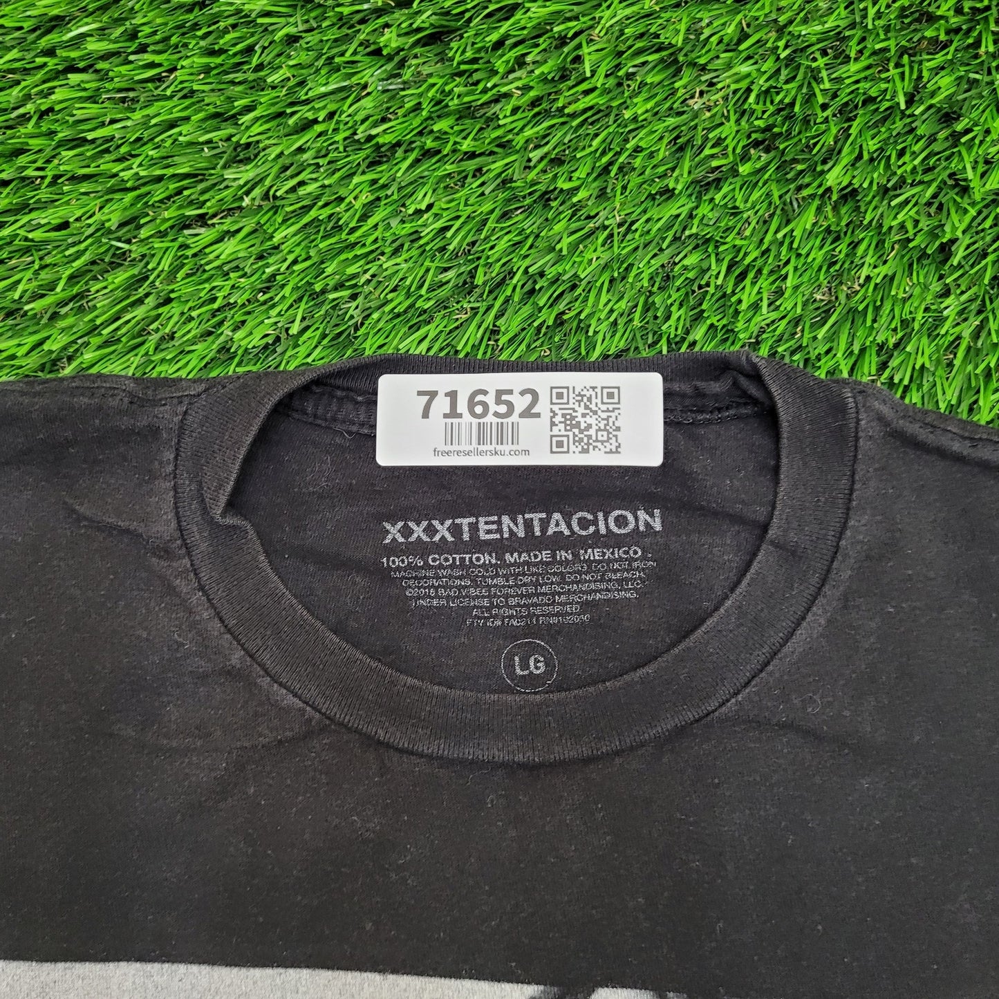 XXXTentacion Shirt Womens Large 22x26 Black Baggy