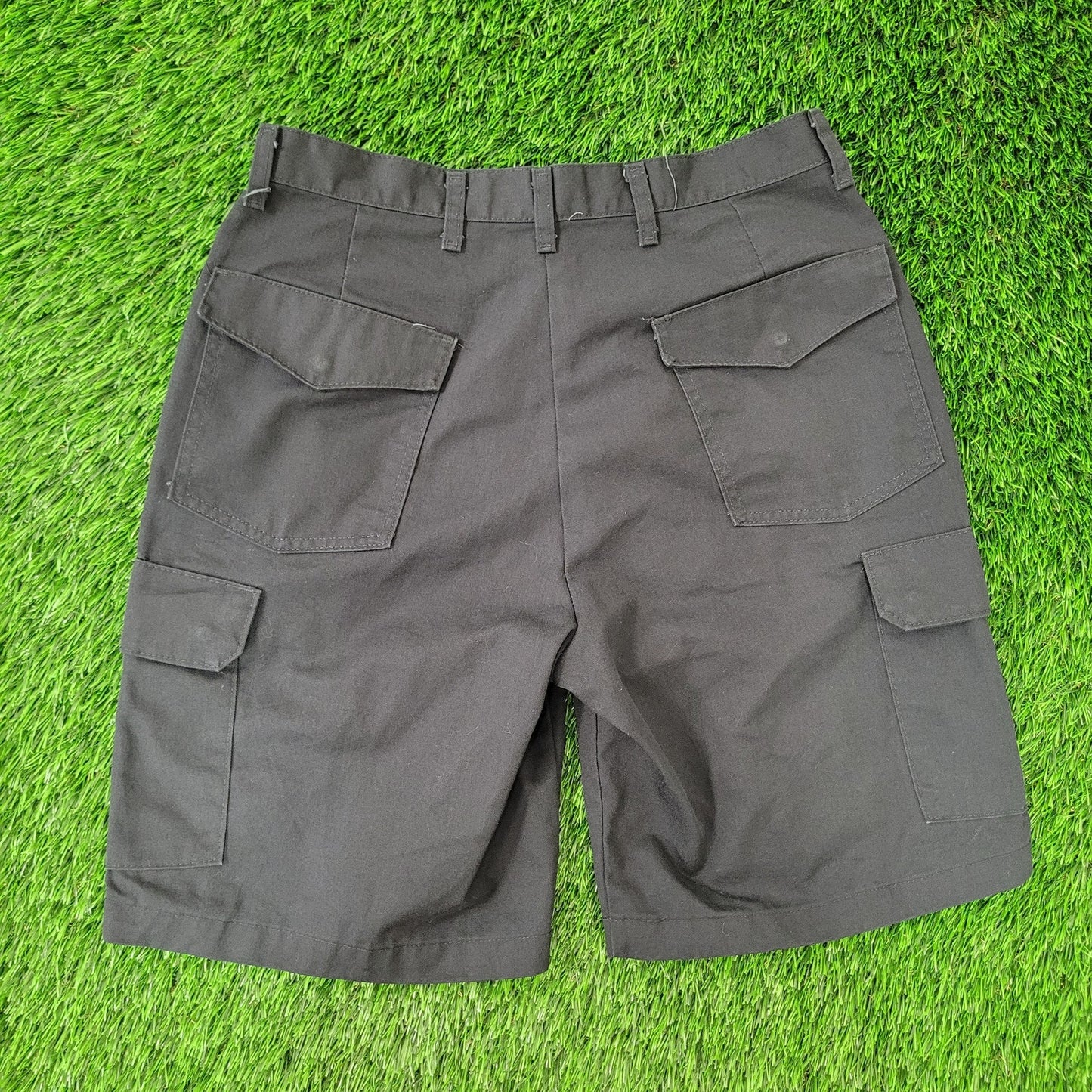 Vintage Y2K RedKap Cargo Shorts 30x9 Black