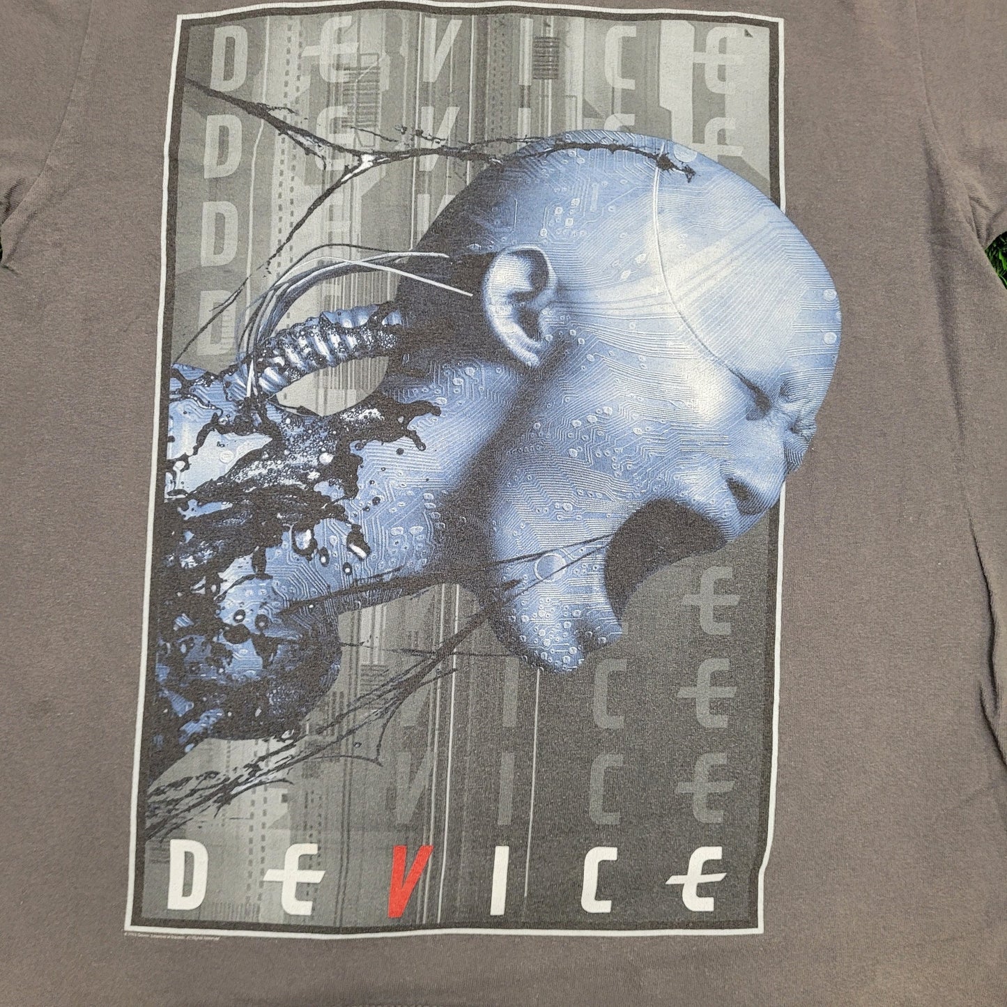 Device Band Tour Shirt Medium 20x25 Heavy Metal