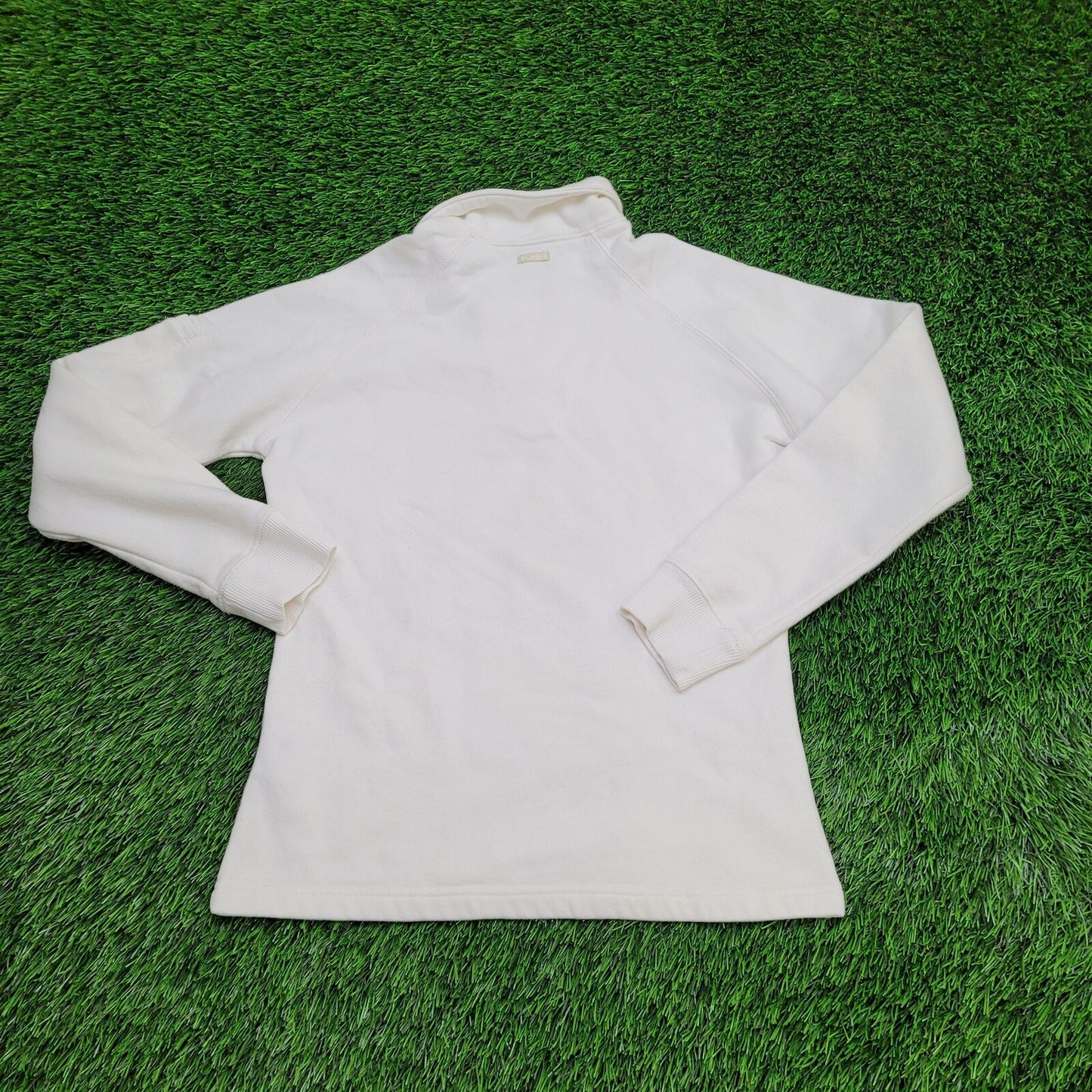 Columbia Sweater Womens Small 17x23 White