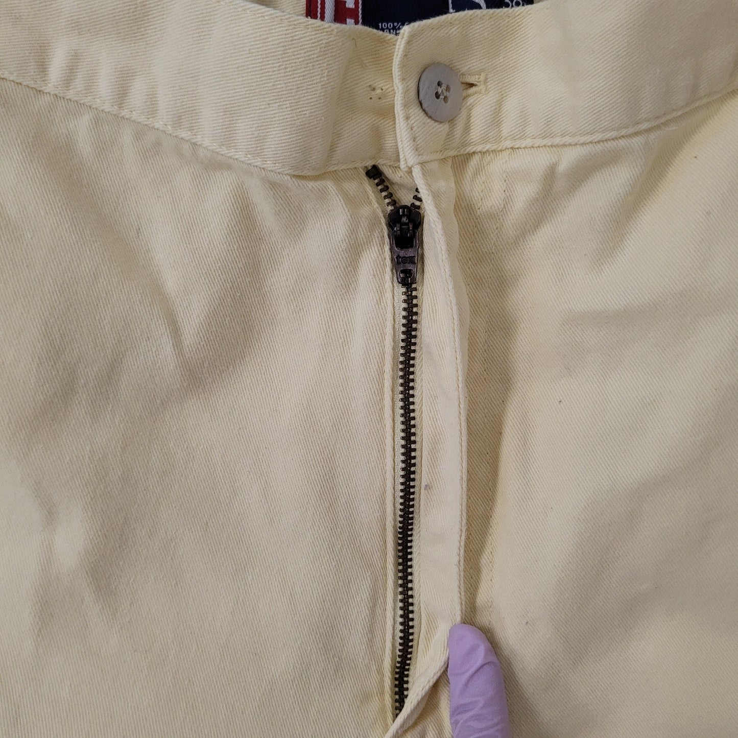 Chaps Ralph Lauren Cargo Shorts 38x10 Yellow