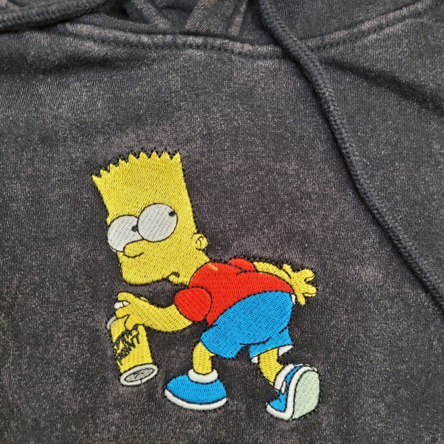 Bart-Simpson Hoodie Small 20x23 Matt-Groening