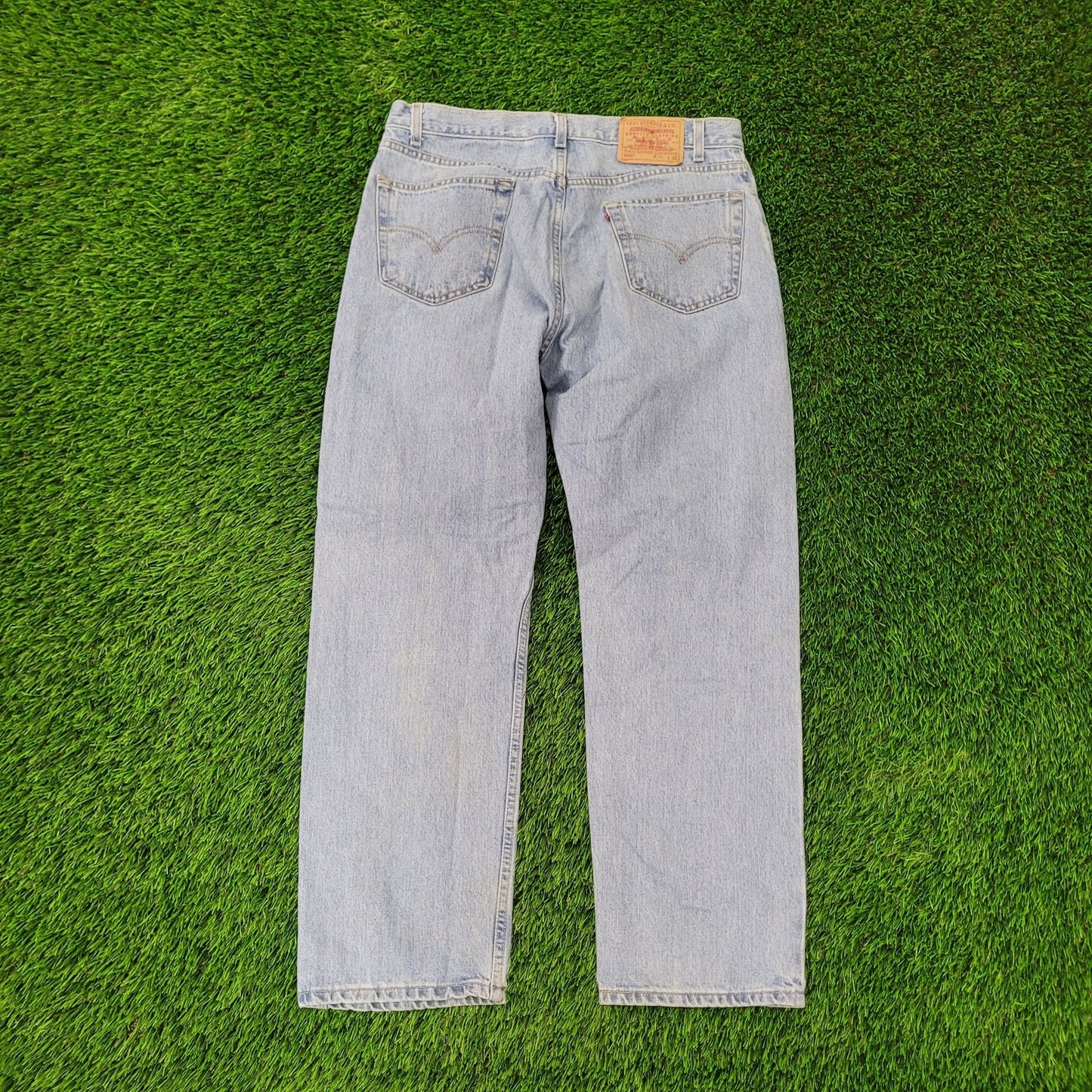 Vintage Y2K LEVIS 505 Jeans 34x30 Faded Medium-Wash