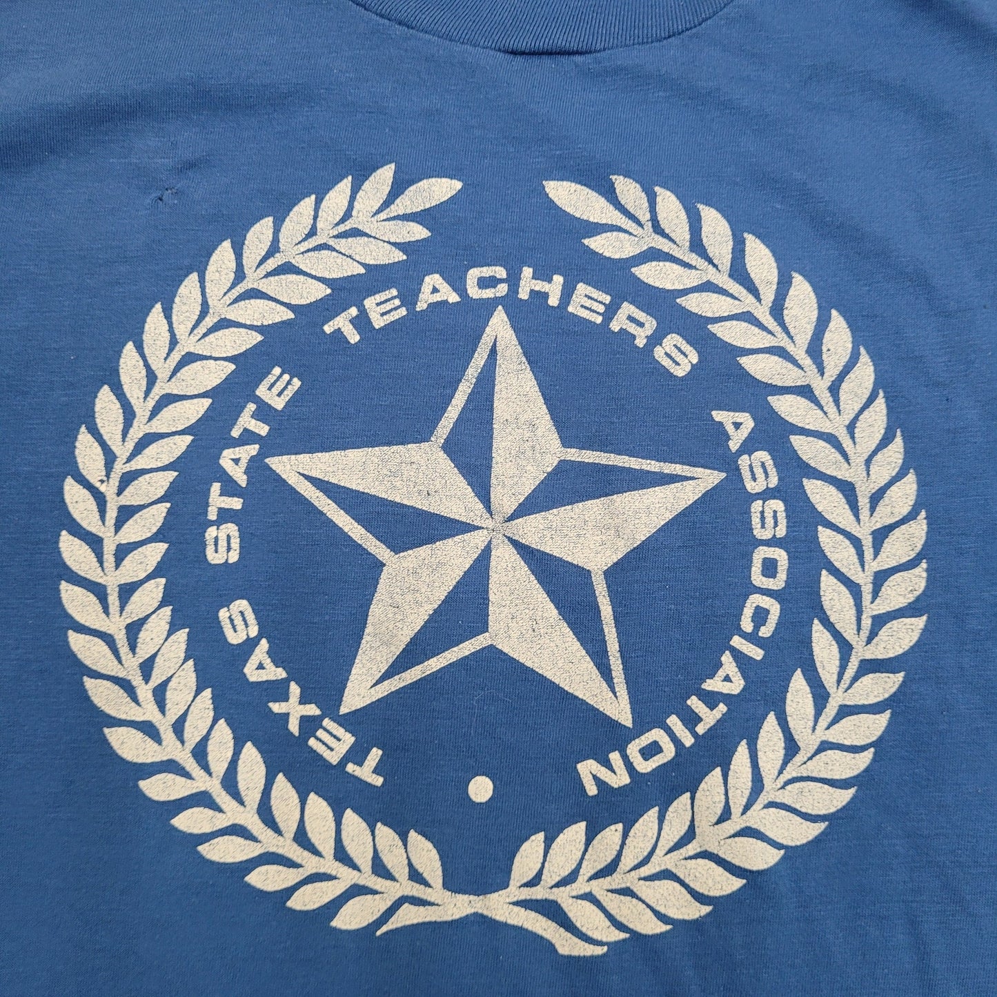 Vintage Texas-State Shirt Medium 19x27 Teachers Association