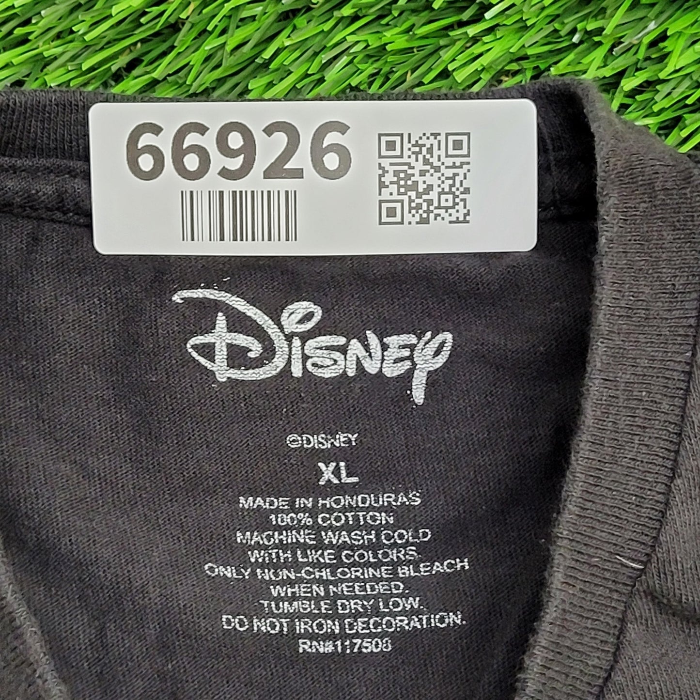 Disney Mickey Mouse Shirt Large 22x28 Black