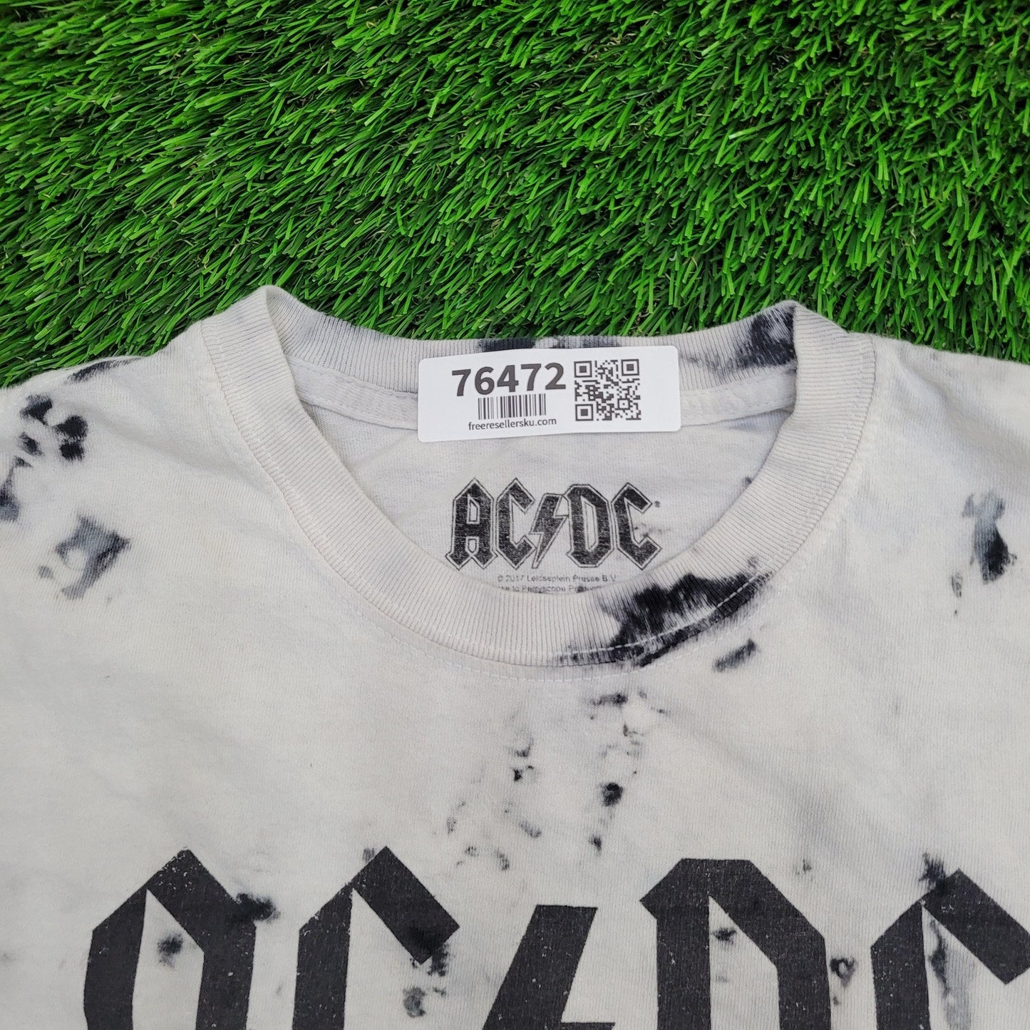 ACDC Shirt Womens XL 23x26 Back-In-Black