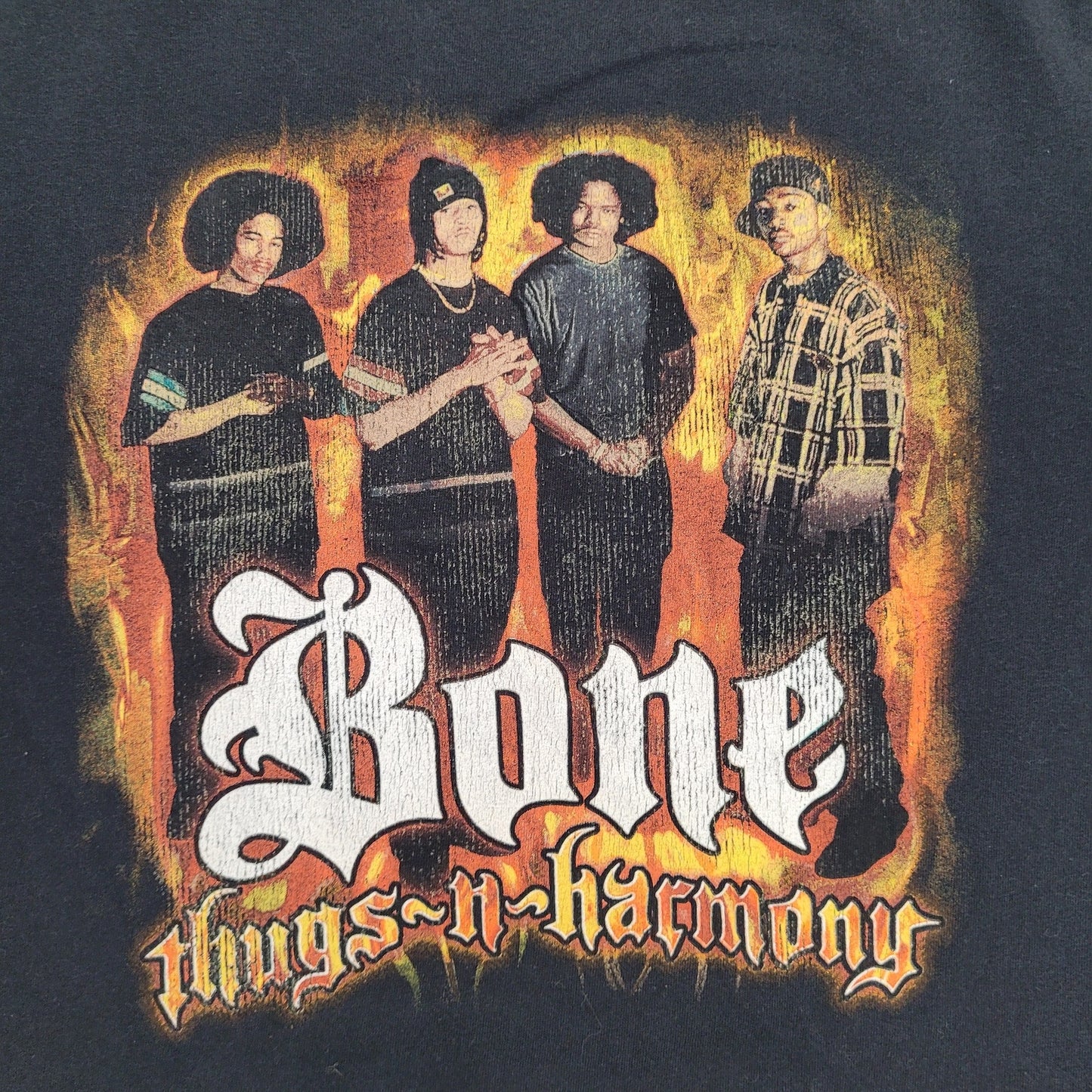 Bone Thugs-N-Harmony Shirt Womens Medium 19x25 Hip-Hop