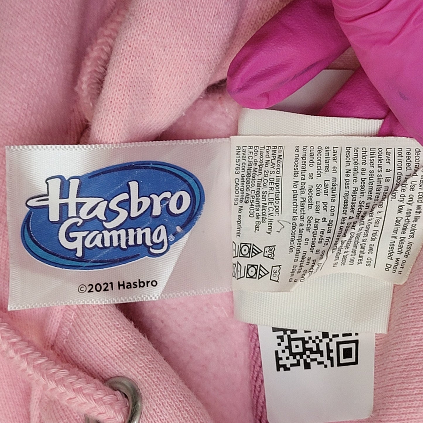 Champion x Candy-Land Hoodie Large 24x25 Pink Reverse-weave