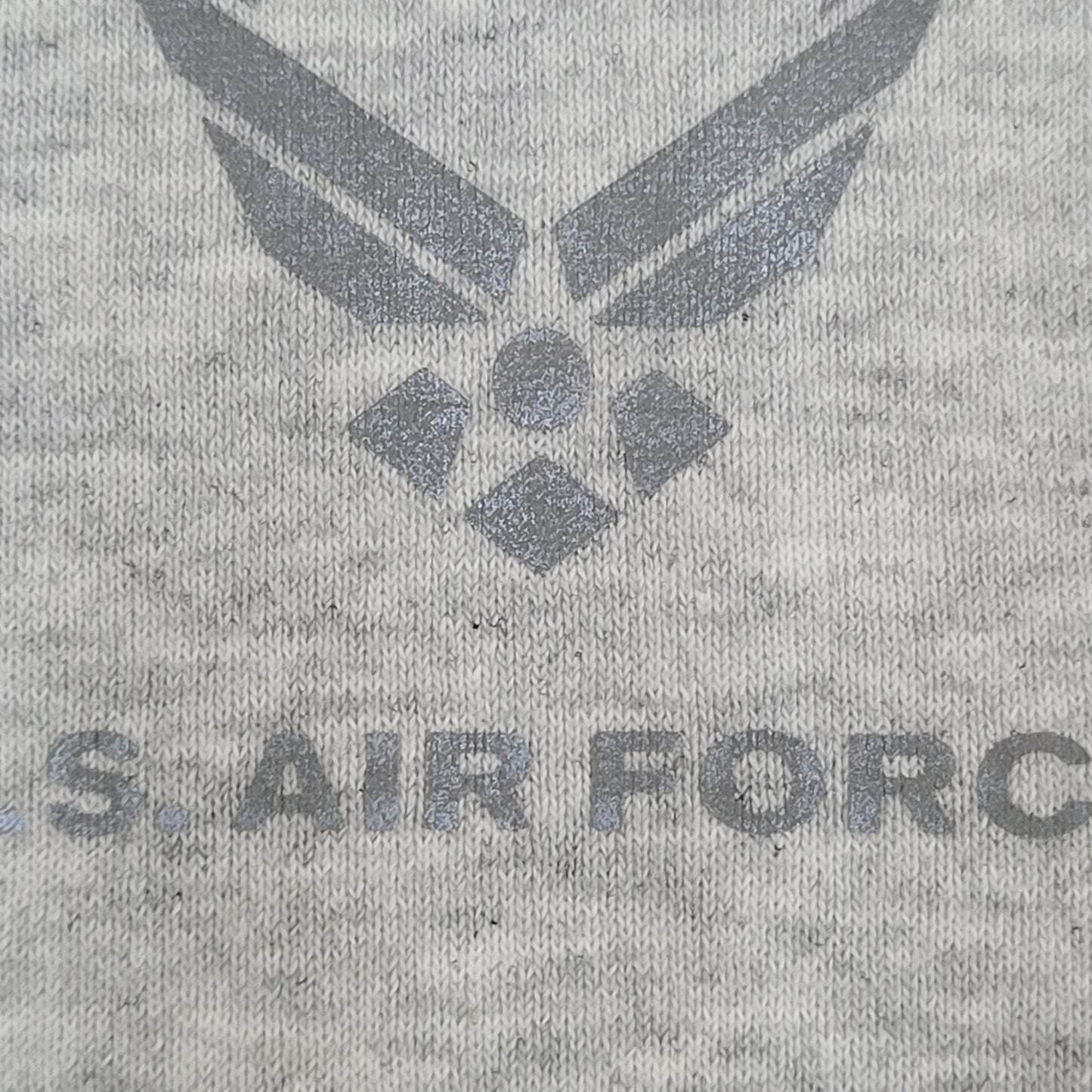 Vintage US Air-Force Emblem Sweatshirt Small 19x24 Gray