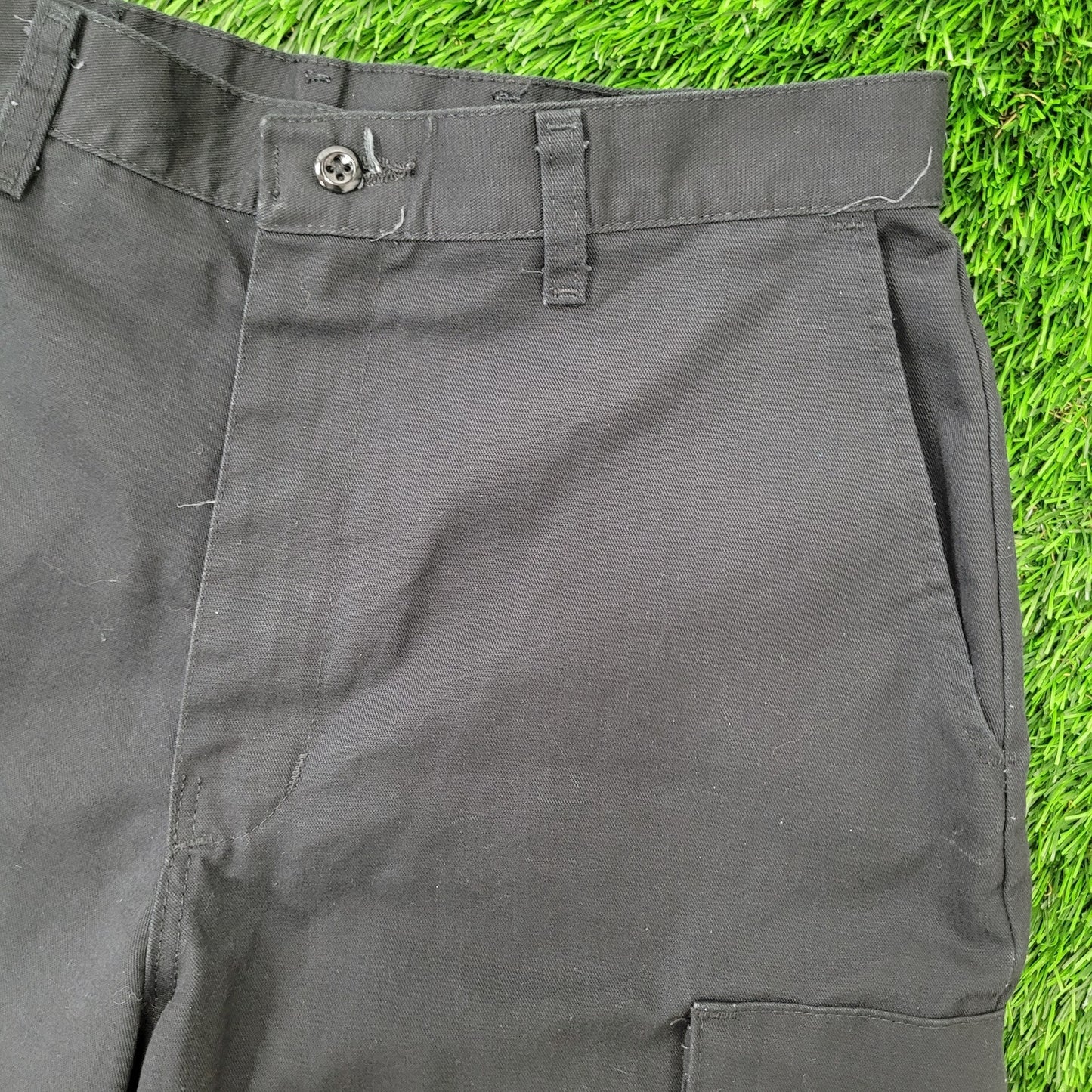 Vintage Y2K RedKap Cargo Shorts 30x9 Black