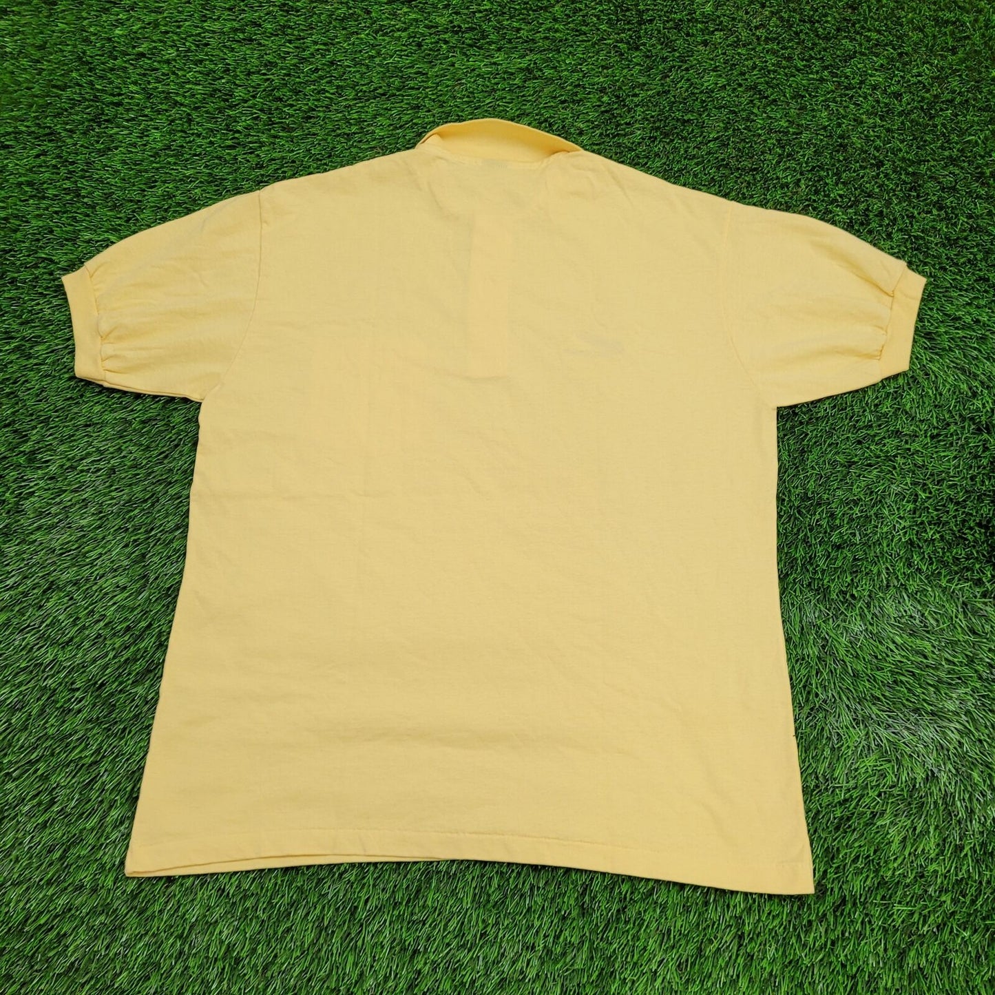 Vintage Snapple Beverage Shirt Large 22x28 Yellow