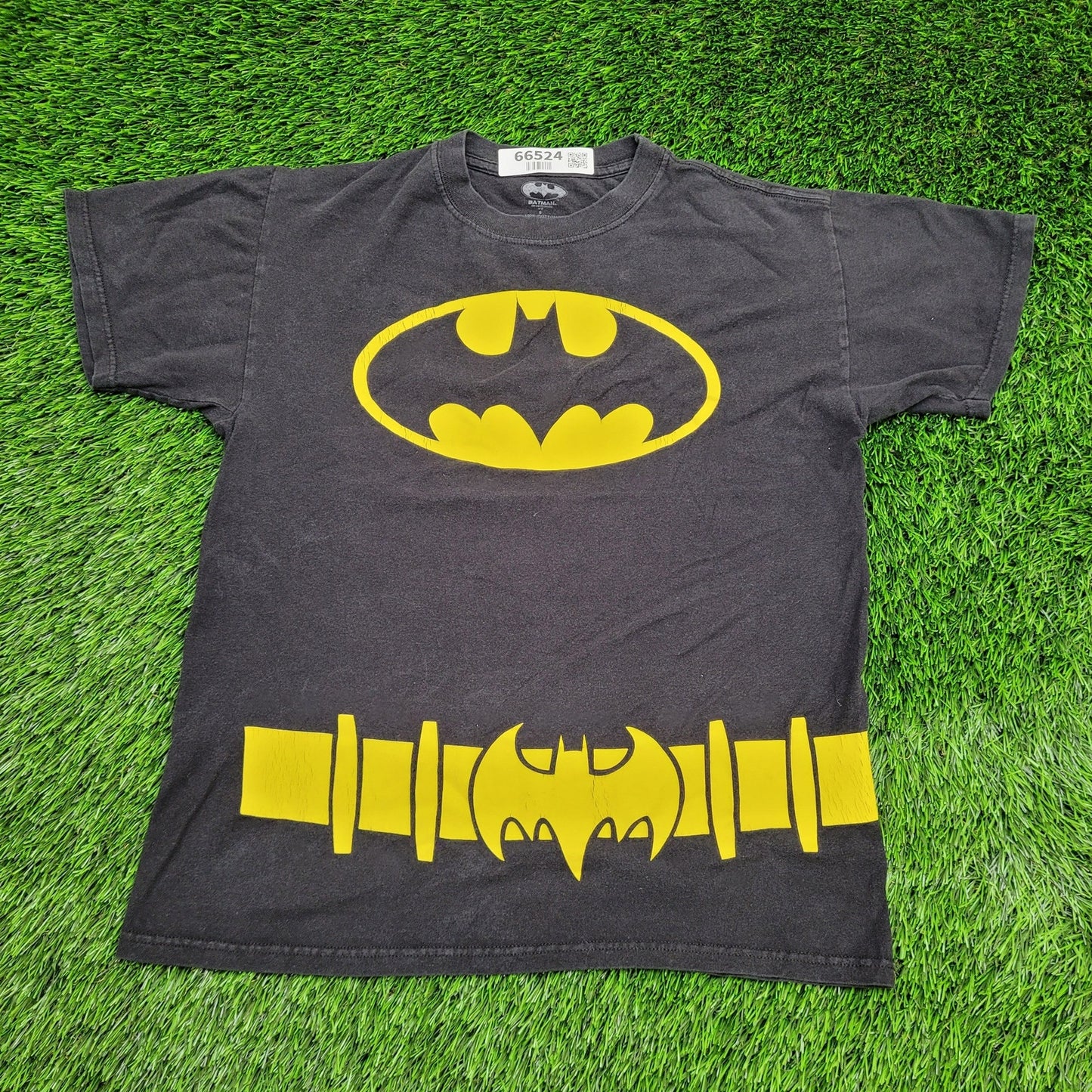 Batman Shirt Womens Small 17x24 Faded-Black