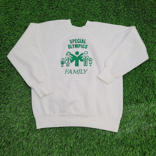 Vintage Special Olympics Sweatshirt Womens Medium 19x22