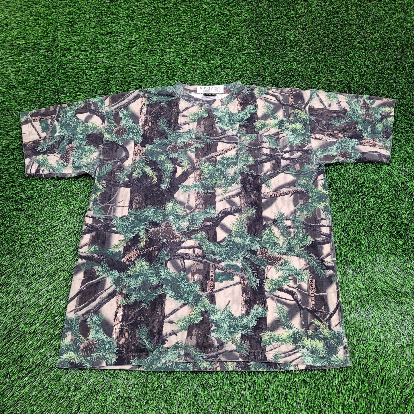 Cabelas Realtree Camo Shirt XL 24x30 Seclusion-3D Konifer