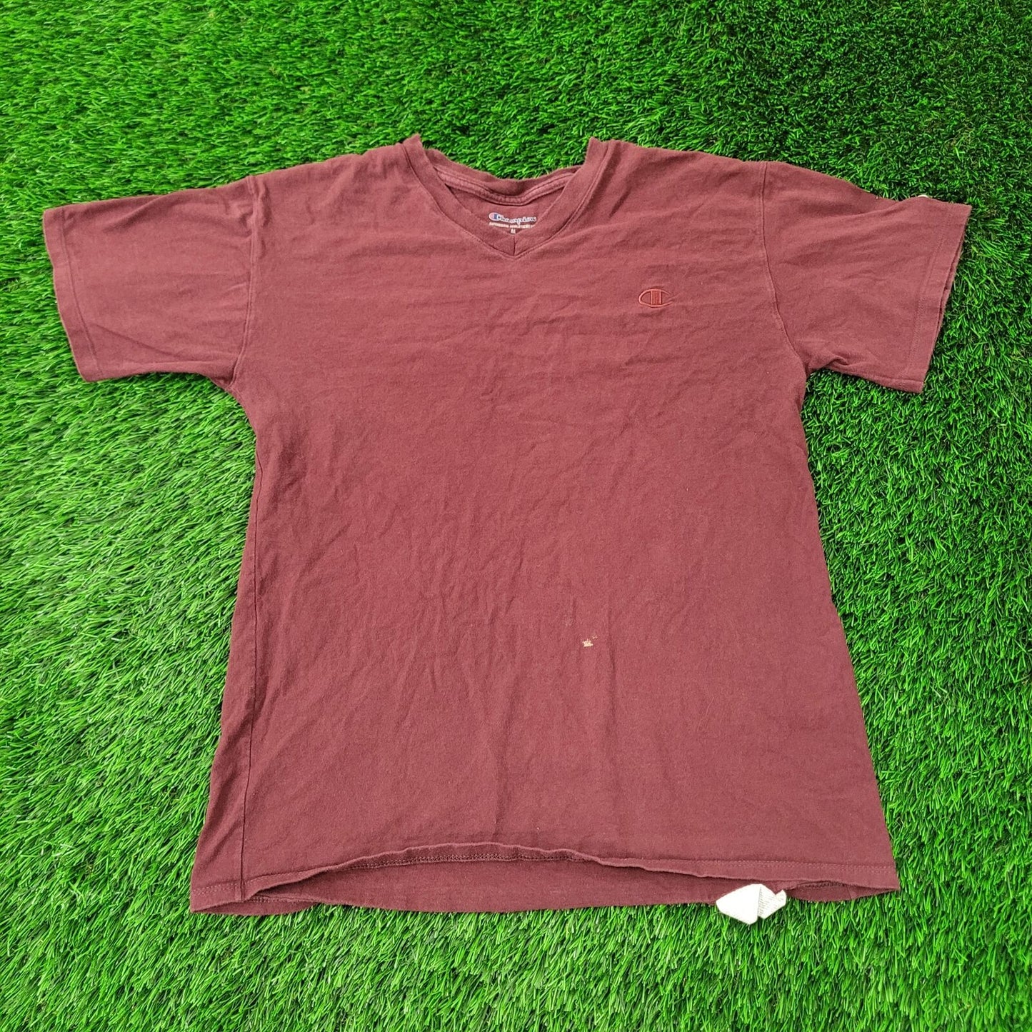 Champion Shirt Medium 19x26 Maroon