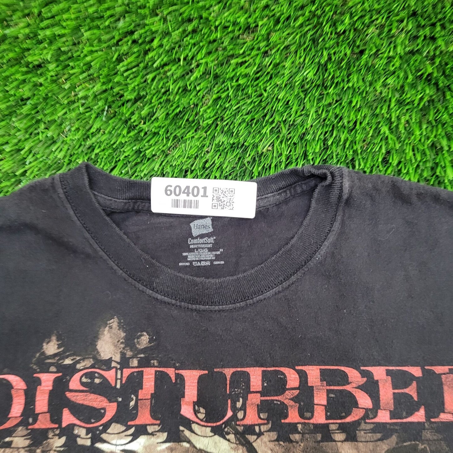 Disturbed Asylum The-Guy Demon Shirt Large 21x25 Black