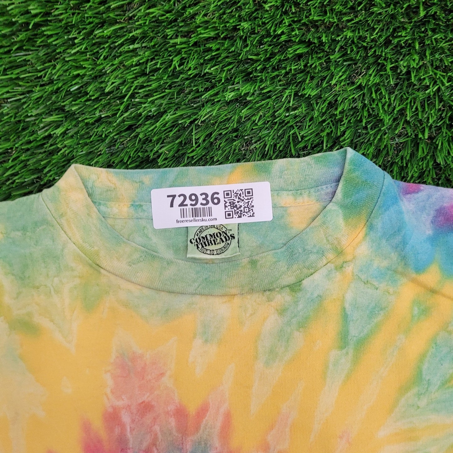 Vintage Tie-Dye Shirt 3XL 30x31 Baggy Y2K USA