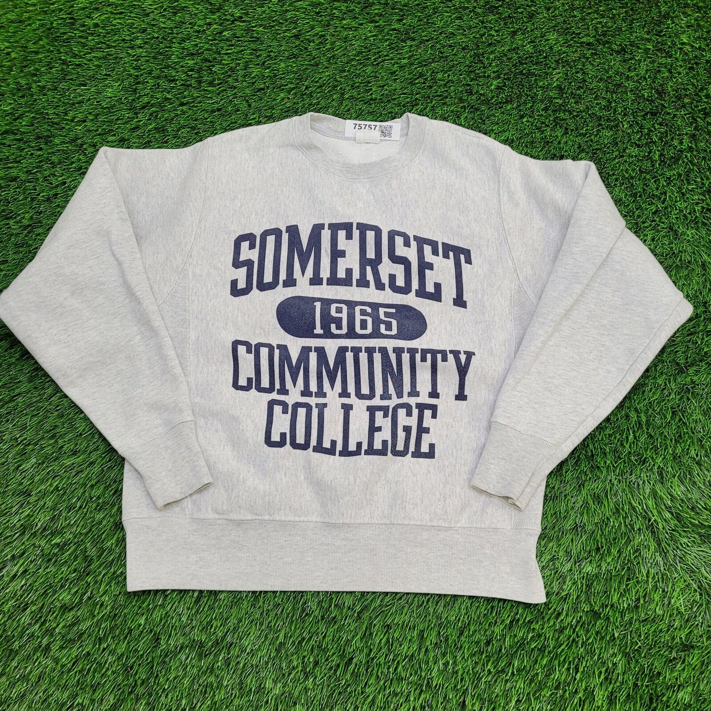 Vintage Somerset College Sweatshirt Small 21x23 Community