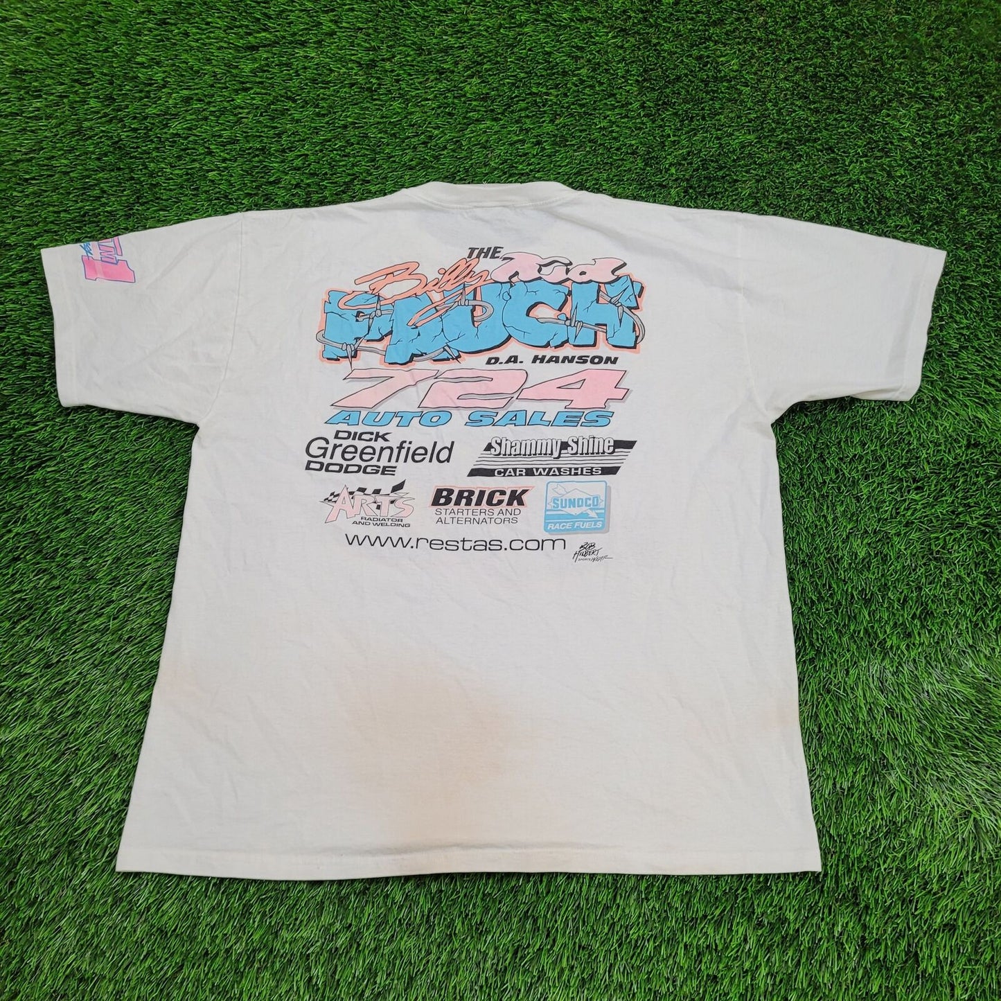 Vintage Y2K JERZEES Shirt XL 23x28 White