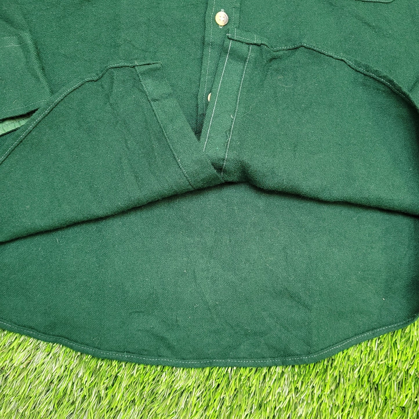 Vintage Sportswear Baggy Shirt Womens Large 24x28 Green