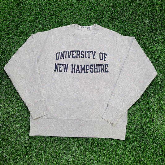 Vintage University-of New-Hampshire Sweatshirt S 20x24 Gray