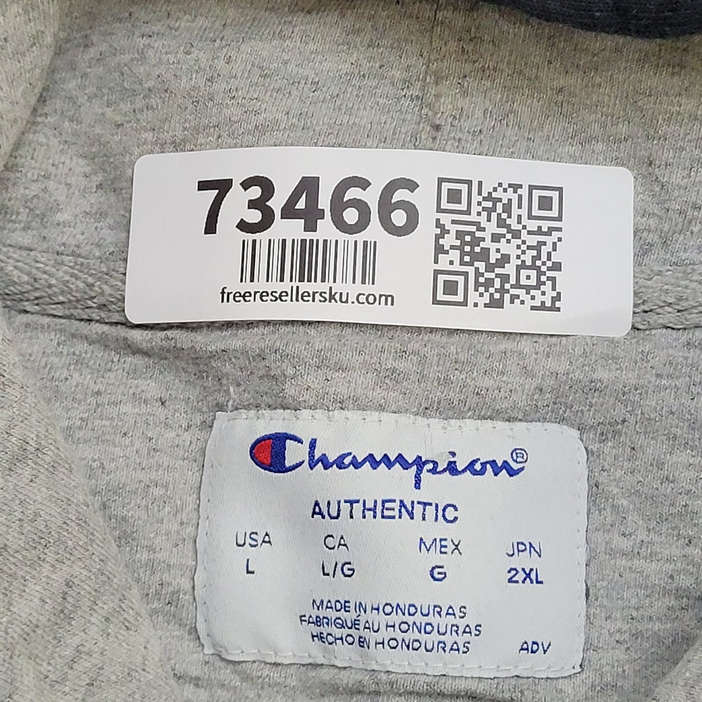 Champion Hoodie Large 23x25 Baggy C-Logo