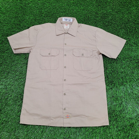 DICKIES Button Shirt Small 21x30 Baggy