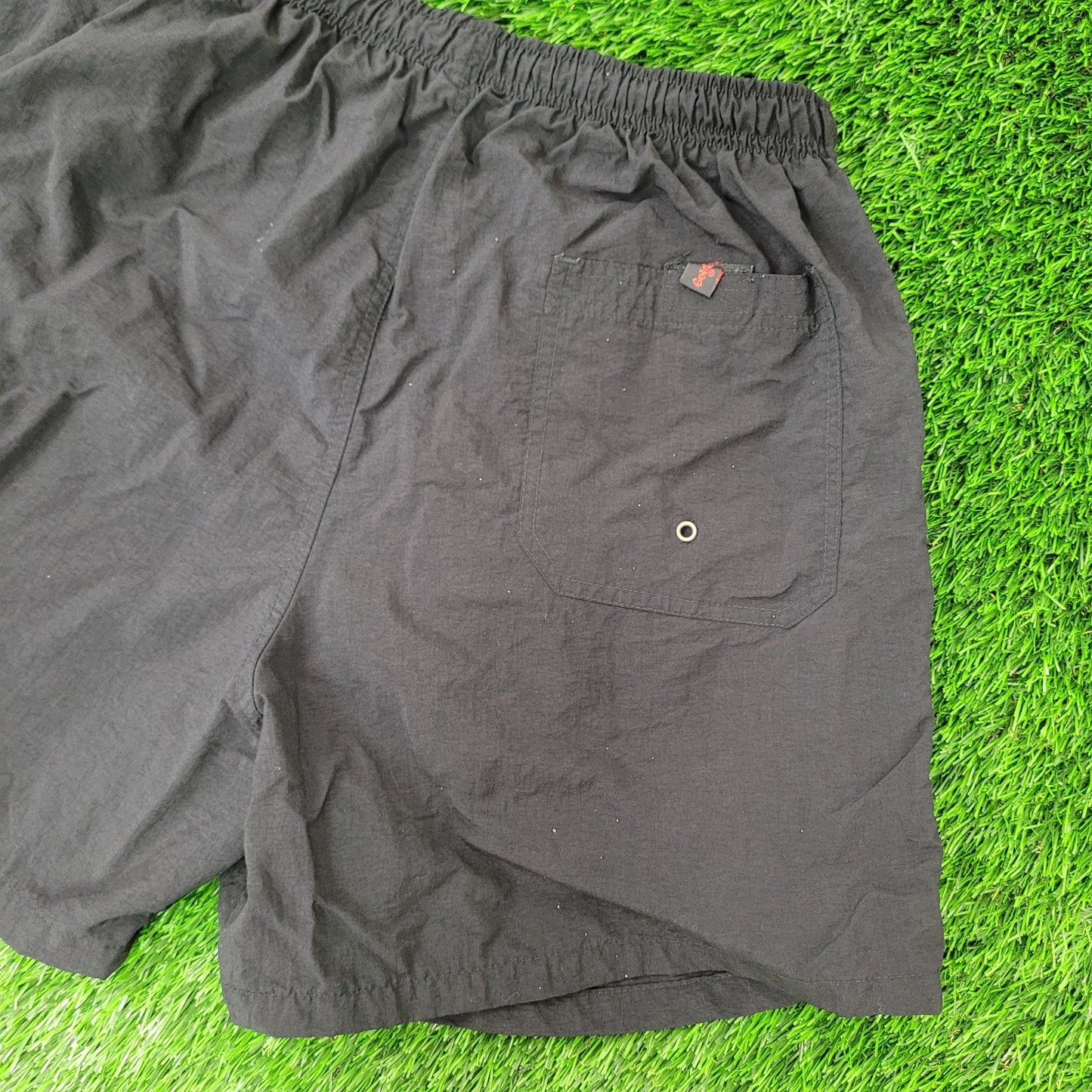 Vintage Y2K Gotcha Swim Shorts Large 30x5 Black