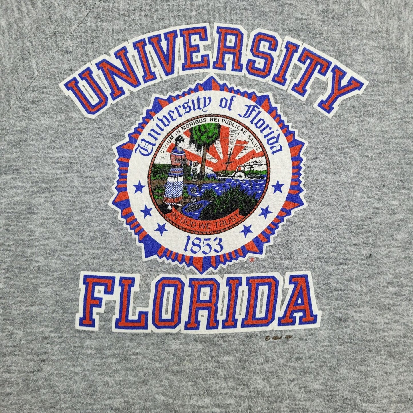 Vintage University-of Florida Sweatshirt Womens Medium 19x22