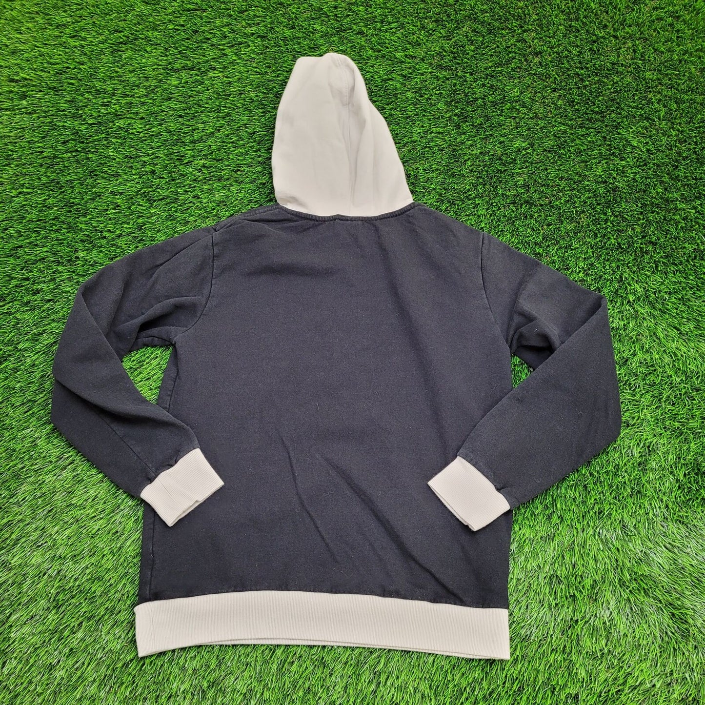 FUBU Colorblock Hoodie Small 20x24 Black Cream