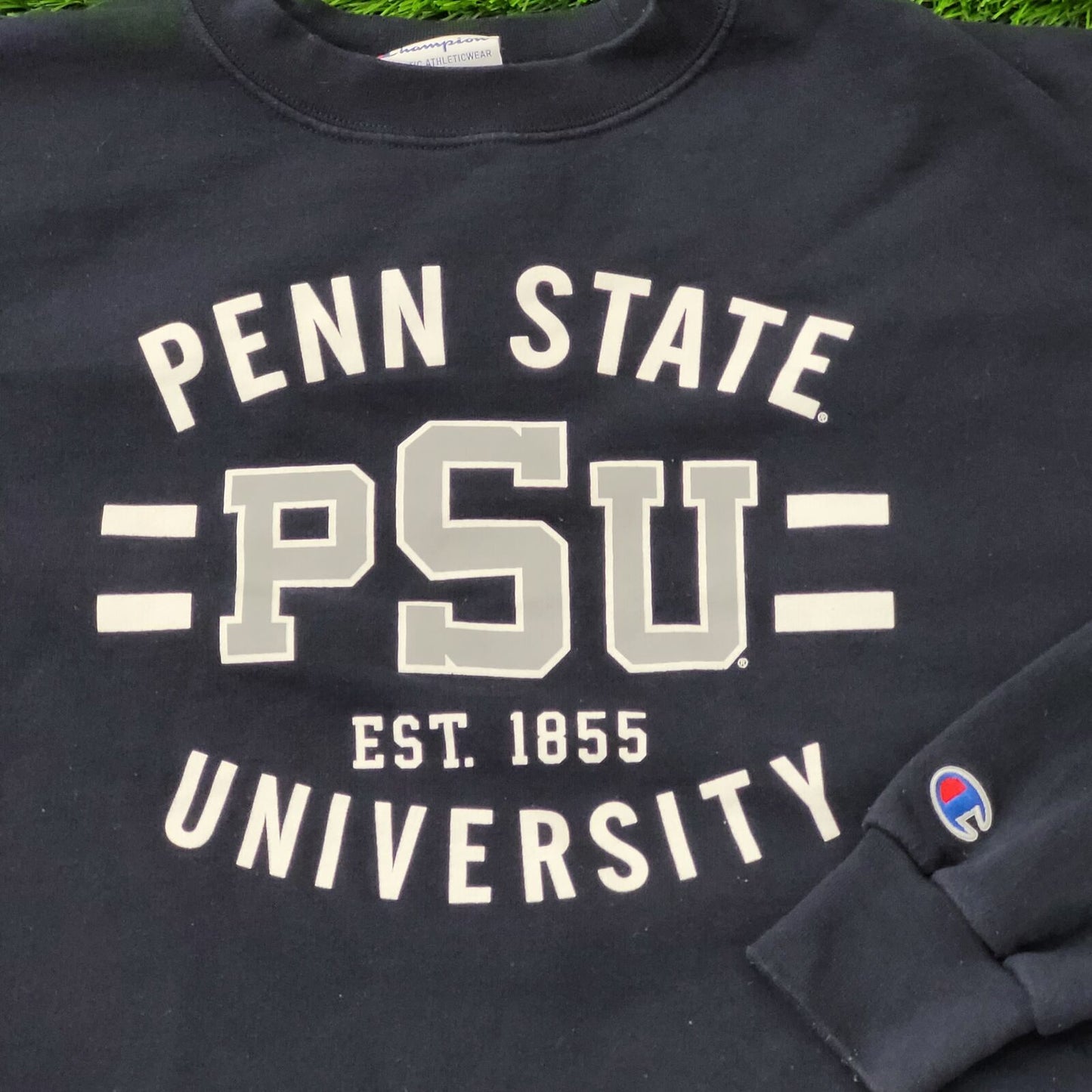 Champion Penn-State University Sweatshirt XL 24x27 Blue