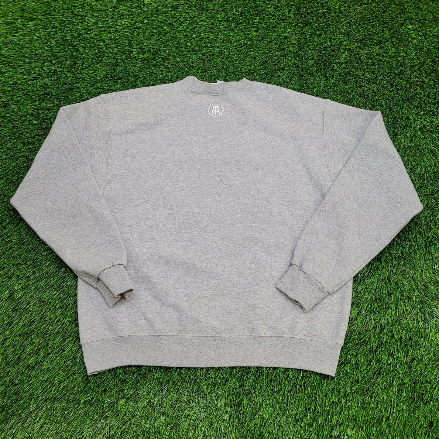 Champion Zillion Sweatshirt Large 23x26 Gray Spellout Arch