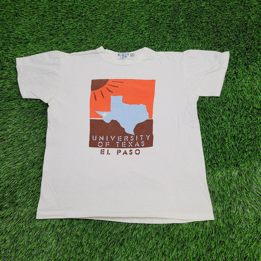 VTG Champion University-of Texas Shirt Women Medium 19x21