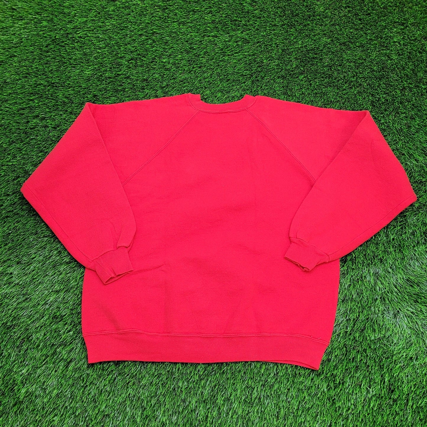 Vintage Wharton School Sweatshirt Large 22x24 Red USA