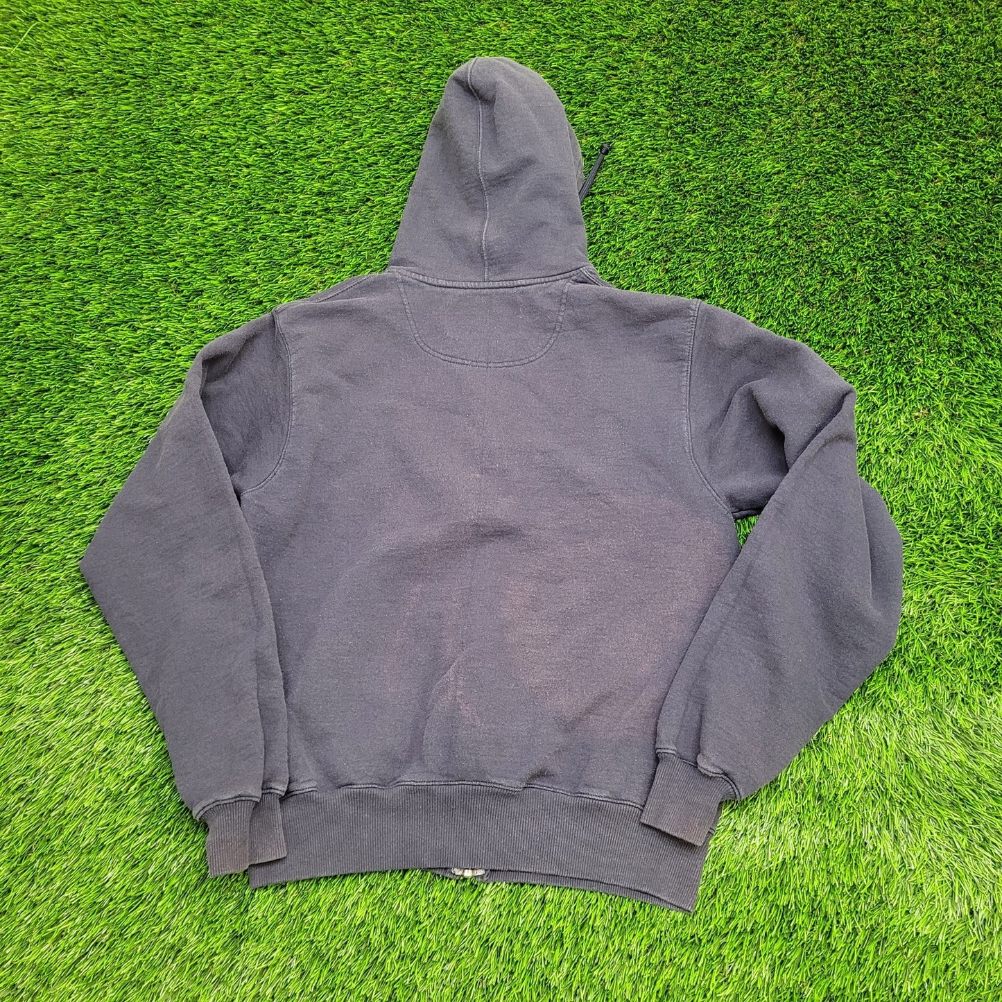 Champion Hoodie Jacket Small 20x24 Baggy Sun-Faded Blue