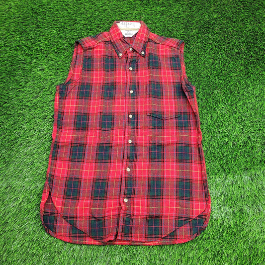 Woolrich Tartan Flannel Button Shirt