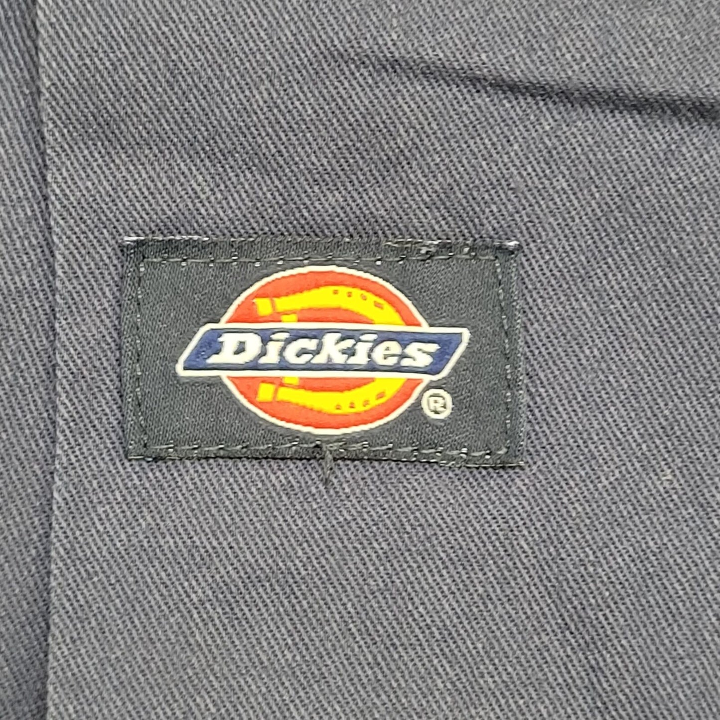 DICKIES Button Shirt XL 25x30 Baggy Navy-Blue