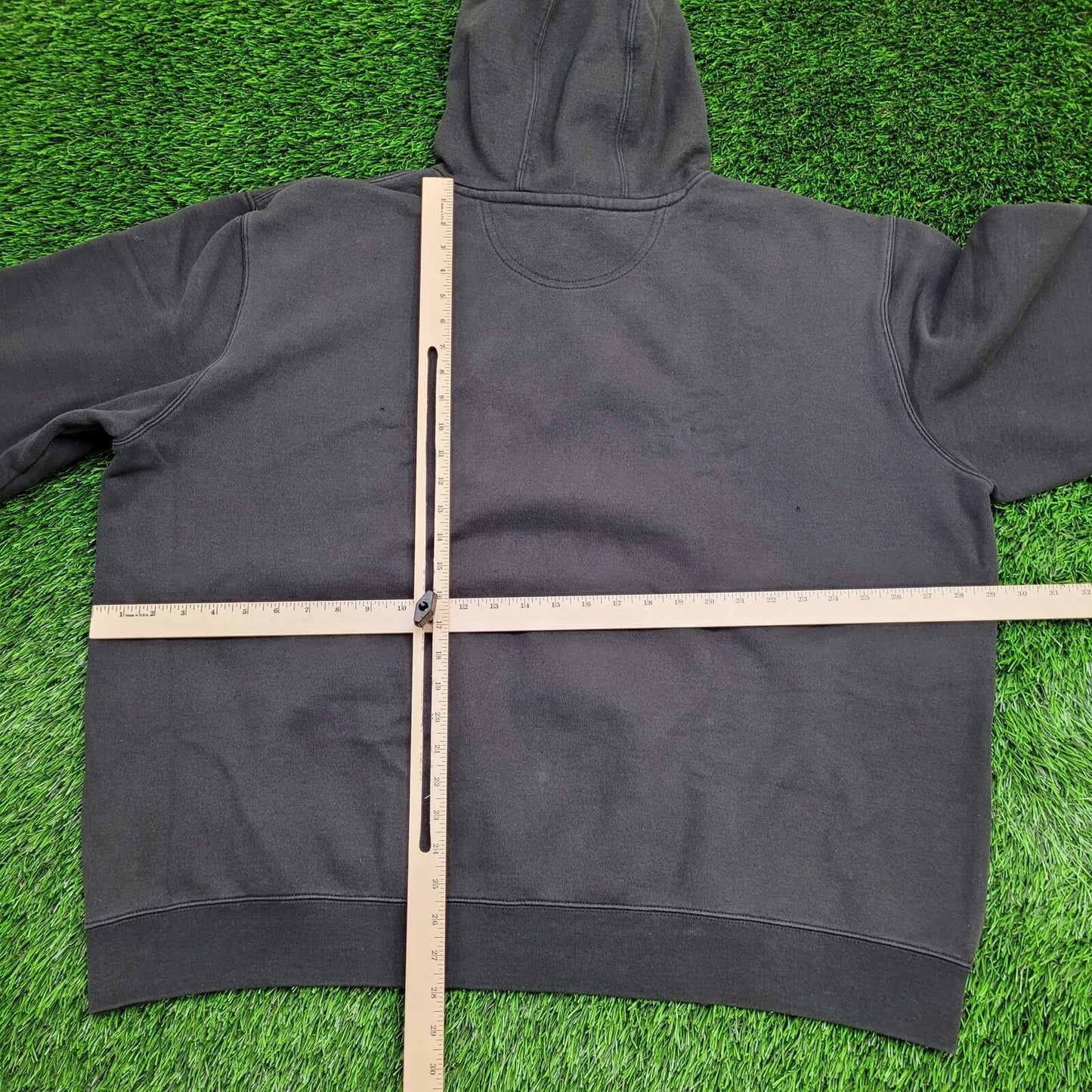 CARHARTT Hoodie 2XL 29x28 Faded Black