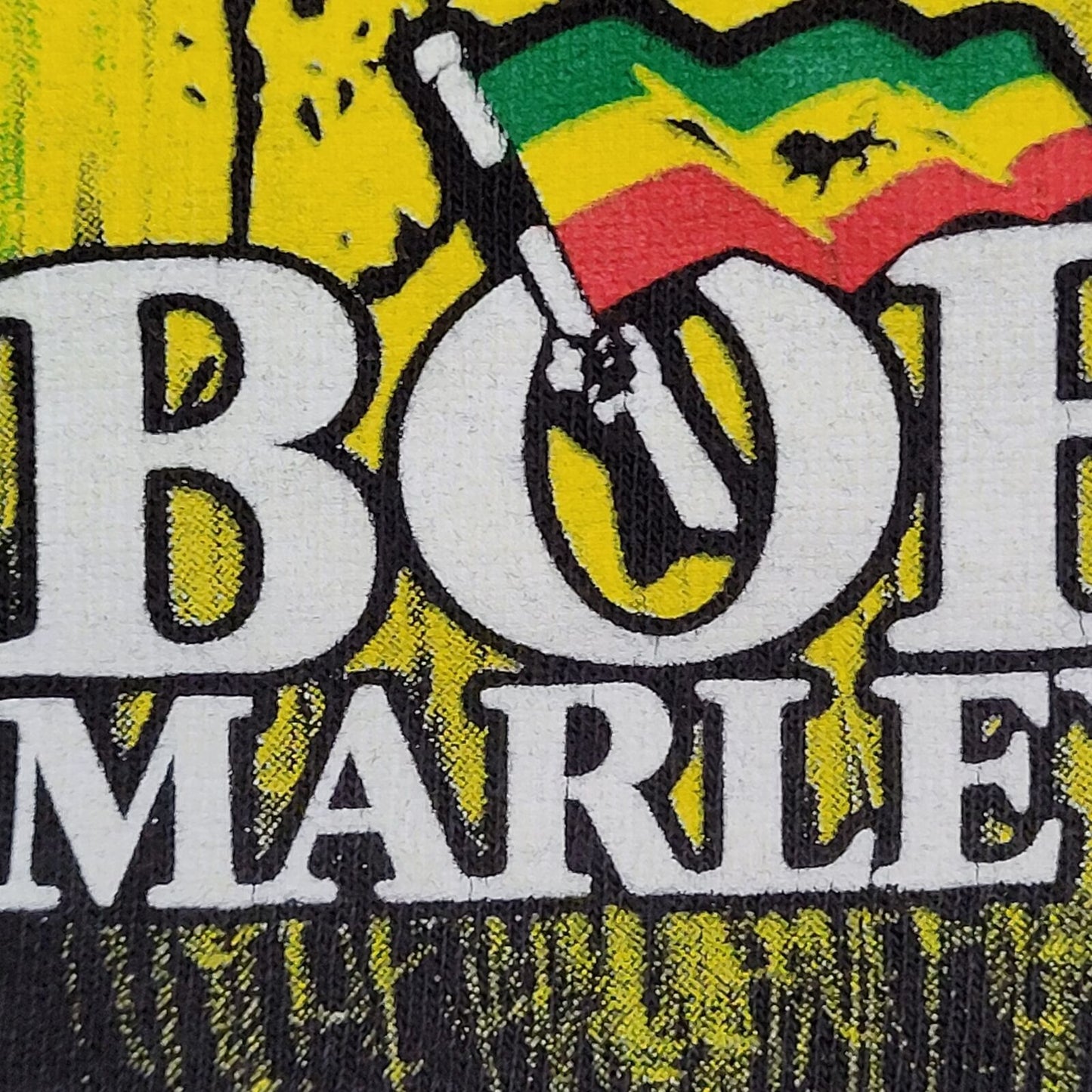 Bob-Marley Shirt XL 22x28 Jamaican Reggae