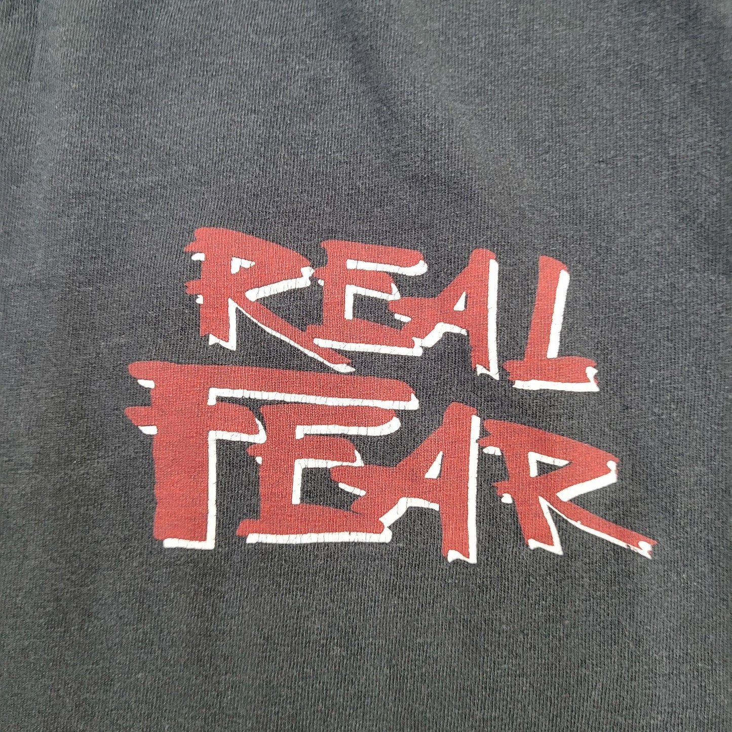 Vintage Y2K Real-Fear Christian Shirt XL/2XL 24x27 John-5:24