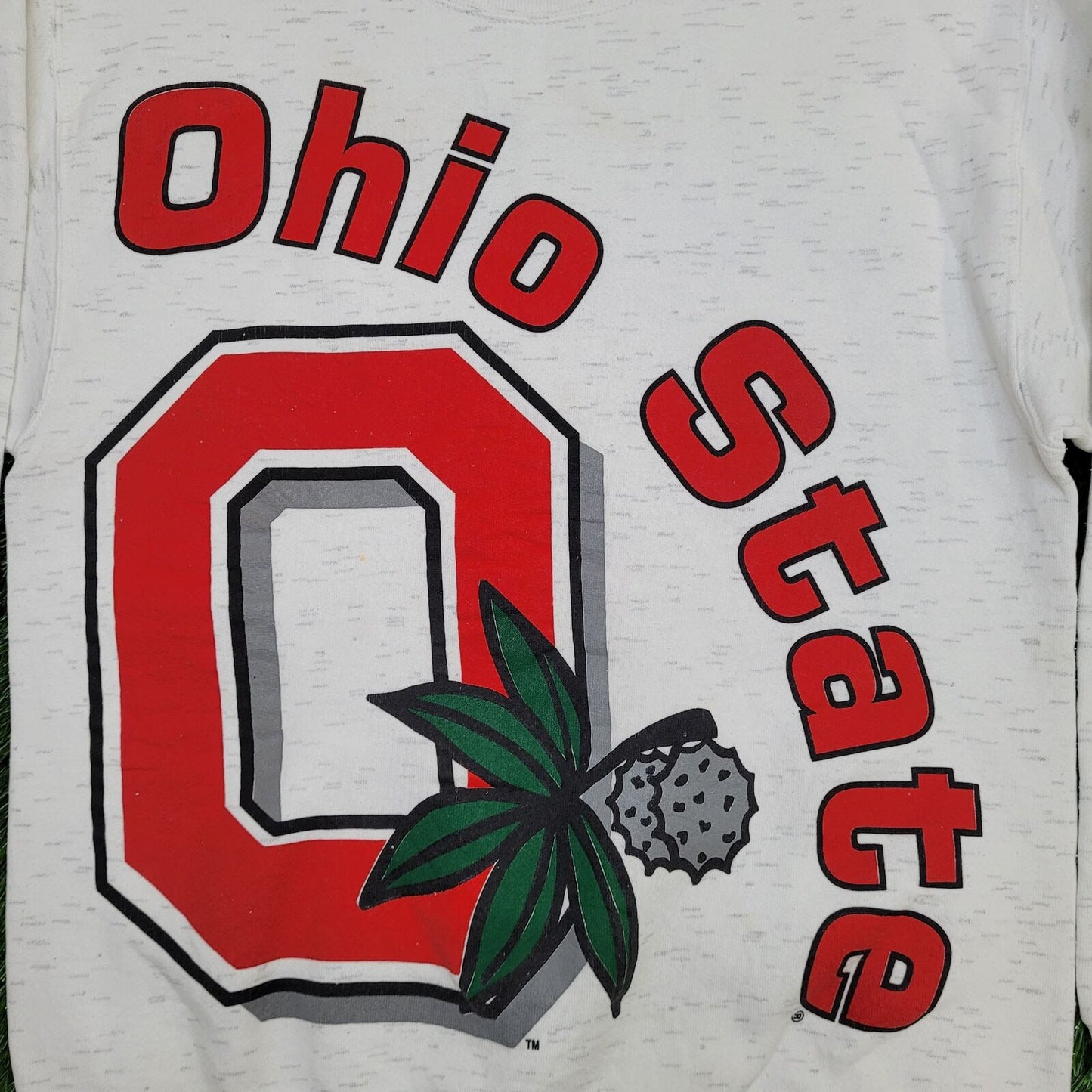 Vintage Ohio State Sweatshirt Womens Medium 20x25 Big-Print