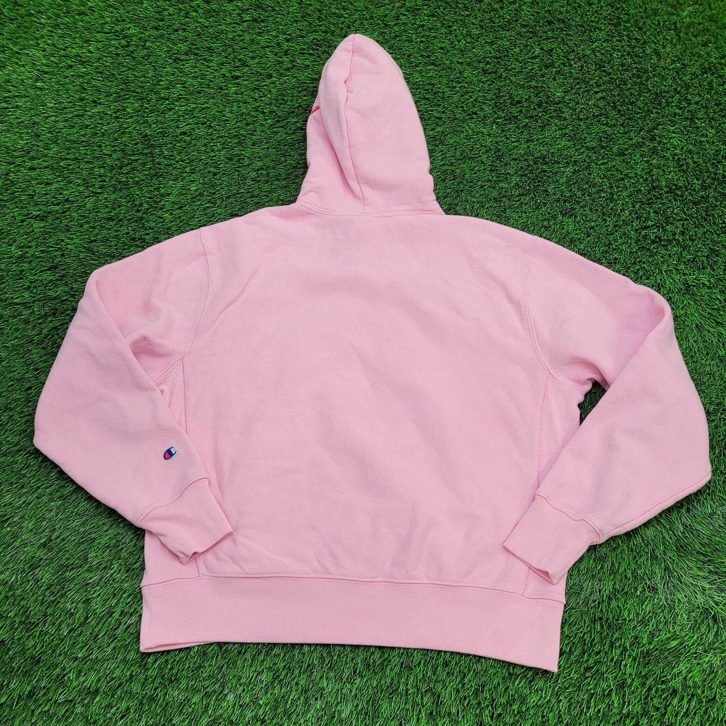 Champion x Candy-Land Hoodie Large 24x25 Pink Reverse-weave