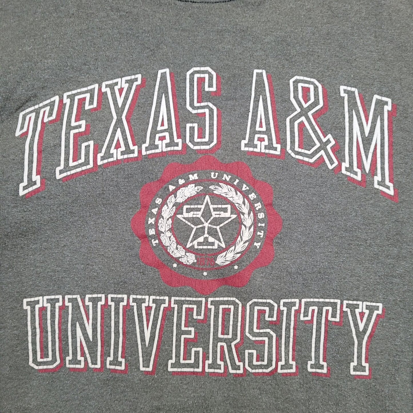 Vintage Texas A&M University Sweatshirt Womens Small 18x23